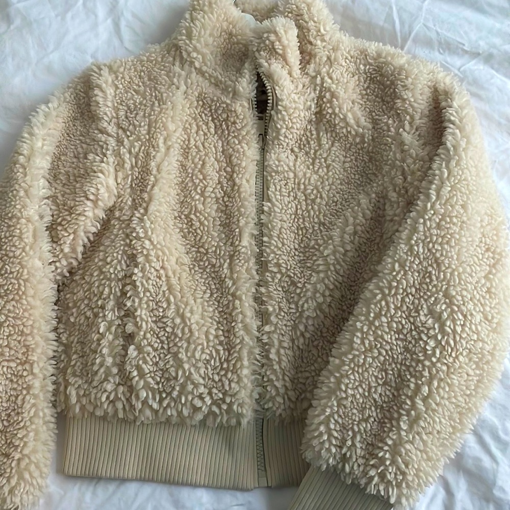 Zara Sherpa Jacket XS